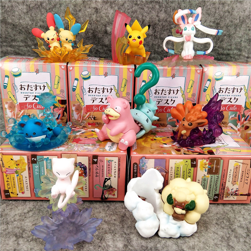 Pokemon Anime Merchandise - Brinquedos de Caixa Surpresa Pokémon, Figura