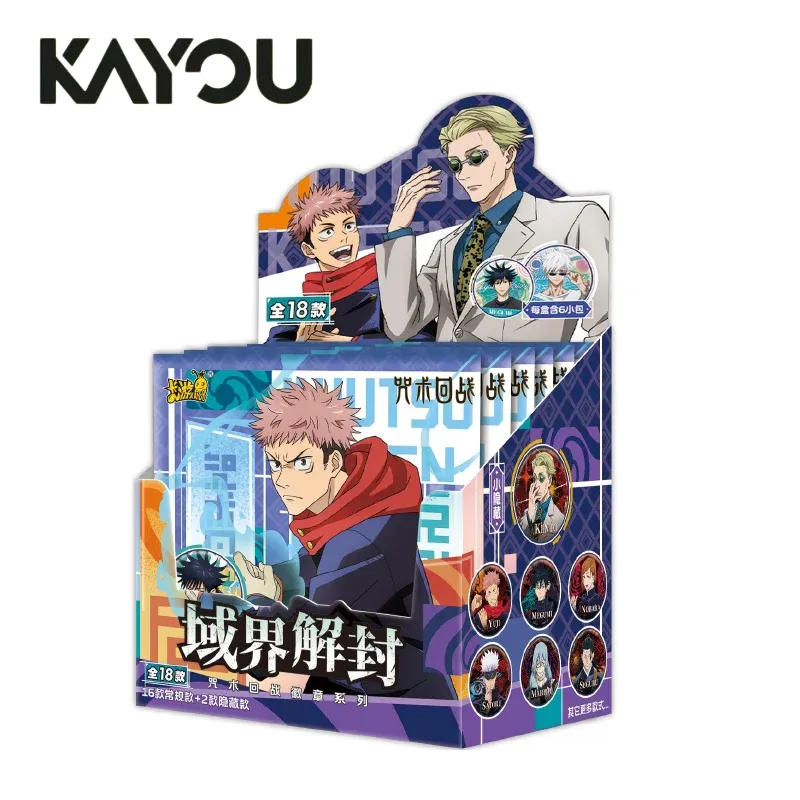Anime Merchandise Japan - Caixa Surpresa de Emblemas Kayou Jujutsu