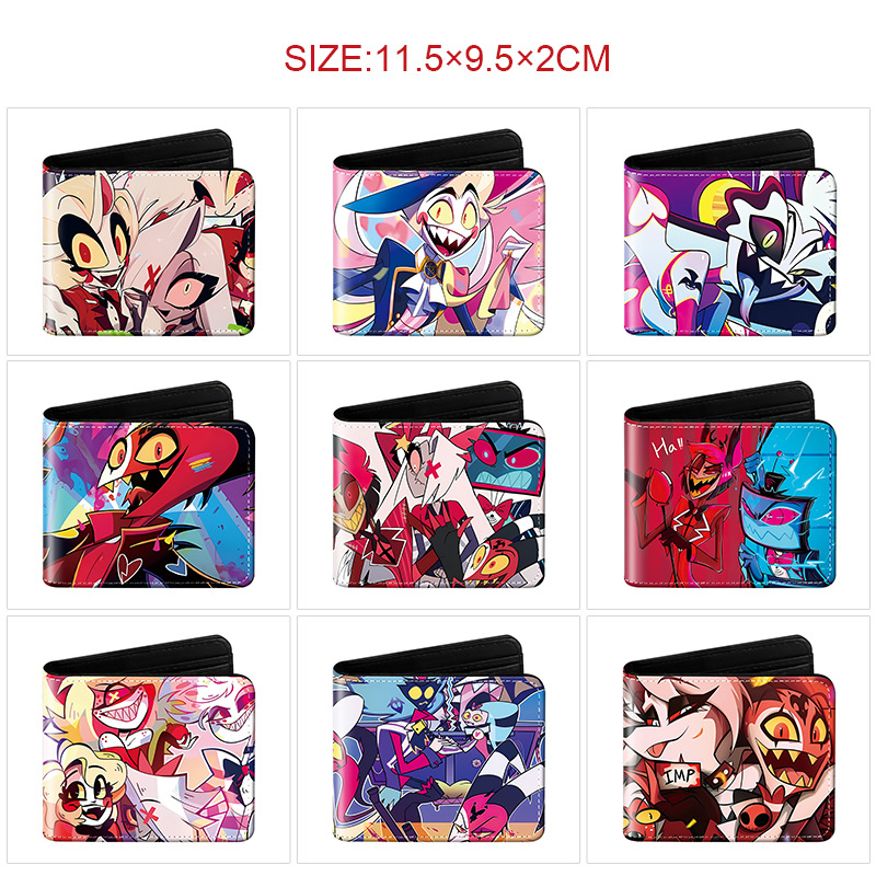 Anime Merchandise Bag - Carteira Curta de Moda com Estampa