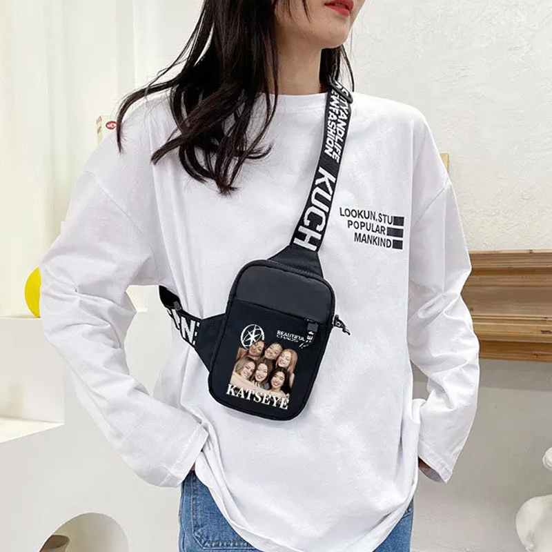 Anime Merchandise Bag - Moda k pop K-KATSEYE bolsa de