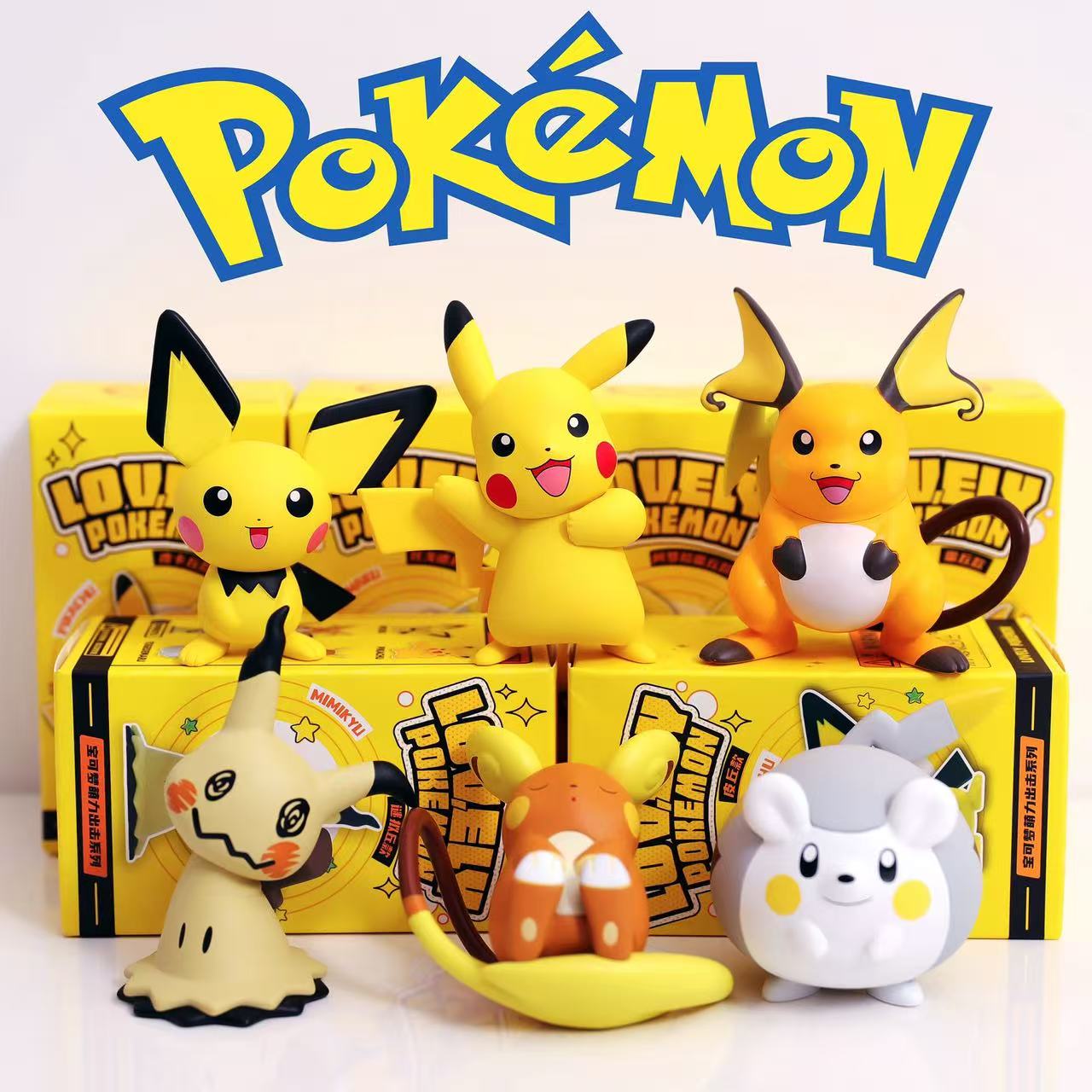 Pokemon Anime Merchandise - Figuras de Anime Pokémon: Mewtwo, Gengar,