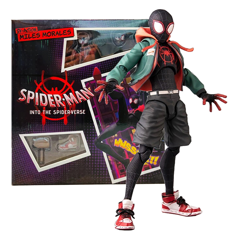 Good Smile Company Figma - Coleção de Action Figure Spiderman, Miles