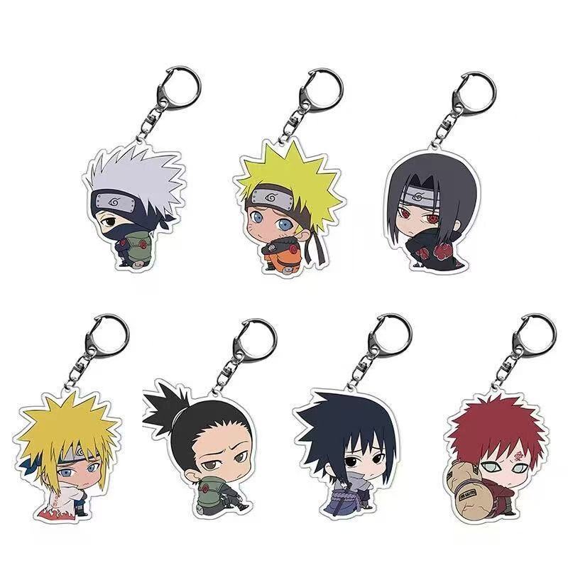 Anime Merchandise Japan - Chaveiro de acrílico fofo do Naruto