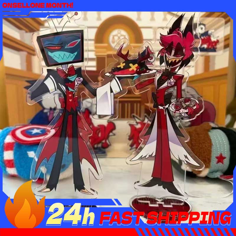 Anime Merchandise - 2 pçs hazbin anime periféricos alastor