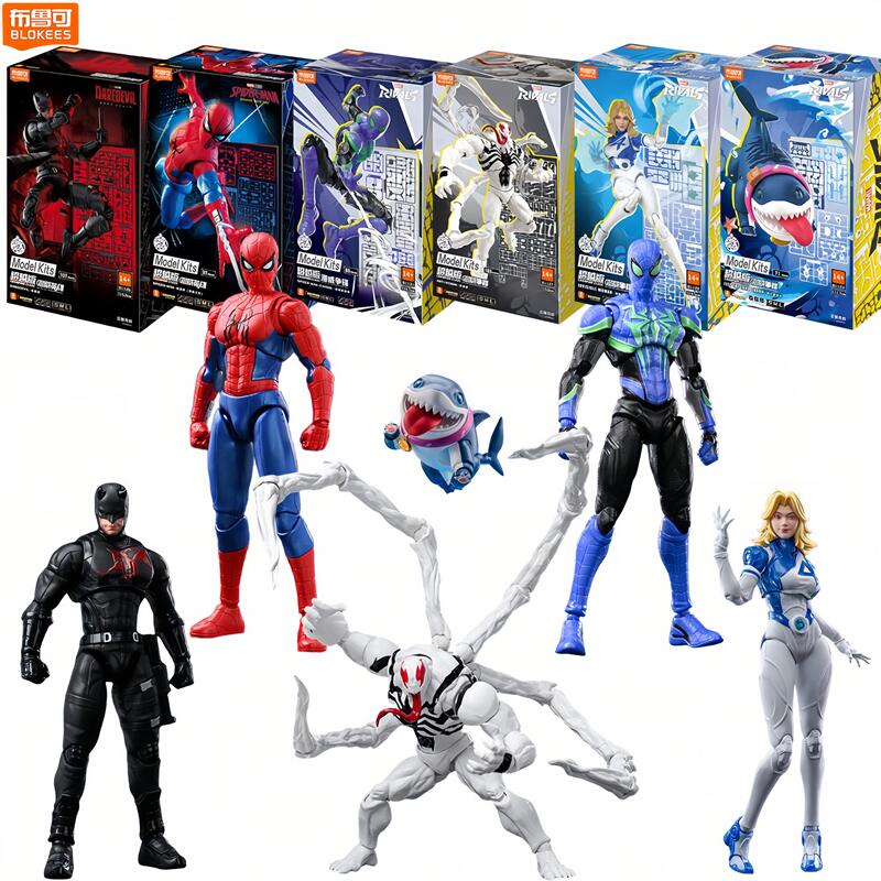 Good Smile Company Figma - Blokees Homem-Aranha Anti-Venom Demolidor Figura de