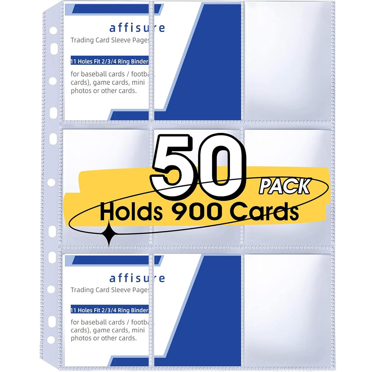 Collector Card Sleeve - Pacote com 50 Protetores de Cartas