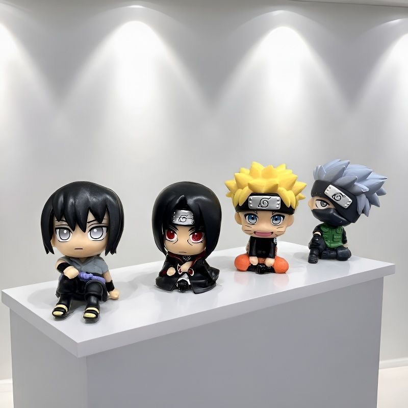 Cute Anime Merchandise - Figurinha fofa do desenho animado NARUTO,