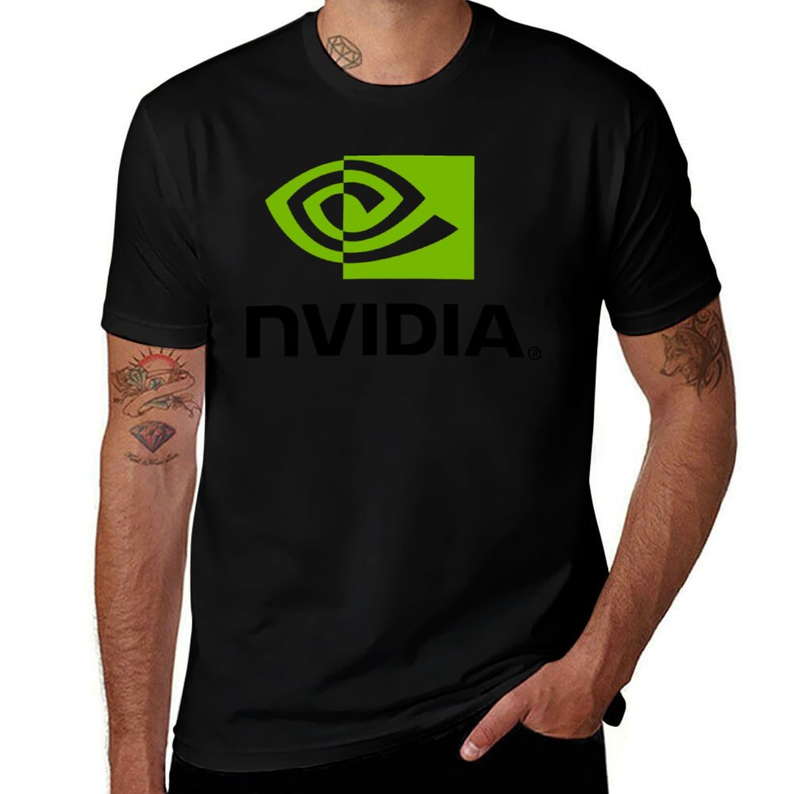 Anime Merchandise T-Shirts - MELHOR VENDEDOR - Camiseta nvidia Merchandise,