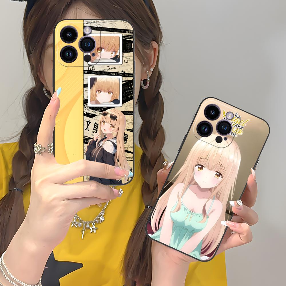 Anjo mahiru Shina anime caso d - Phone Case Anime avaliação e preço