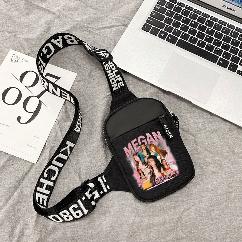 Moda k pop K-KATSEYE bolsa de  - Anime Merchandise Bag avaliação e preço