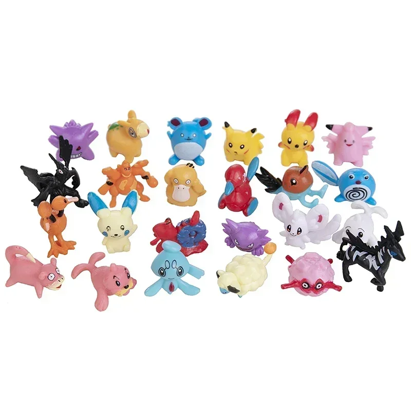 24 peças de Figuras de Ação Po - Pokemon Anime Merchandise avaliação e preço