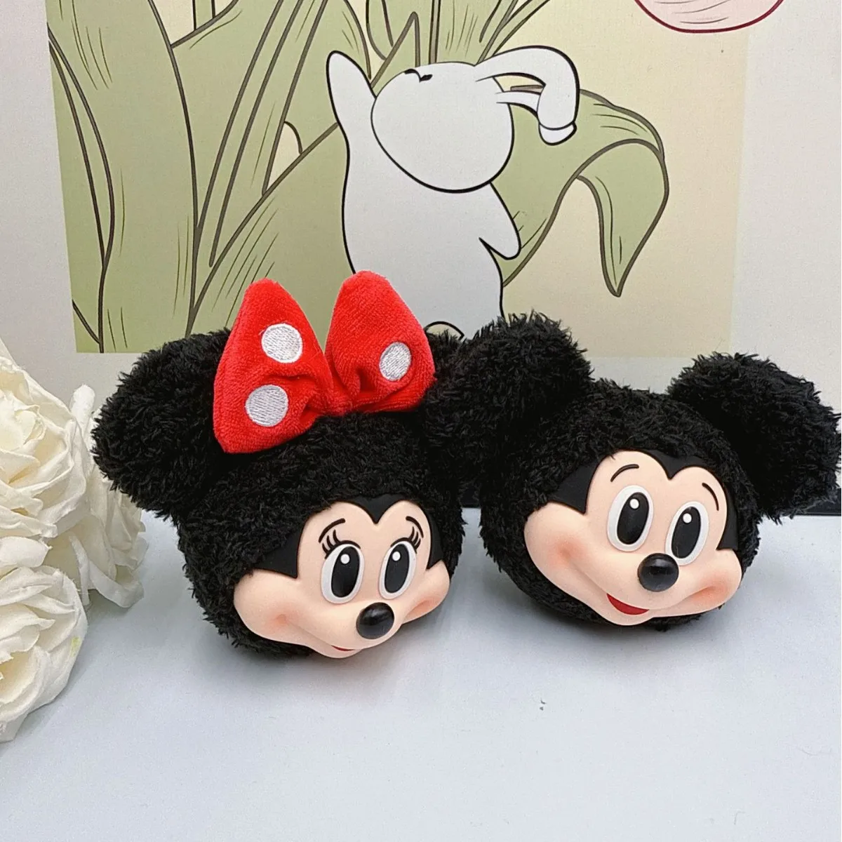 Mickey minnie boneca de pelúci - Cute Anime Merchandise avaliação e preço