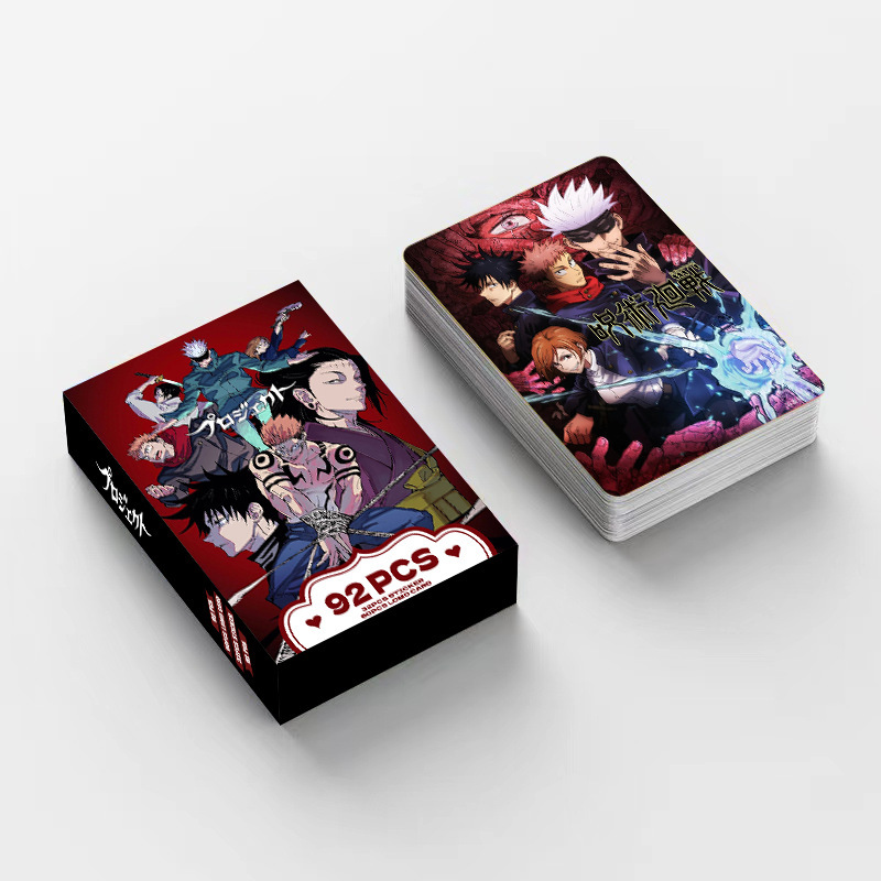 92 Cartas Jujutsu Kaisen de Du - Anime Merchandise Japan avaliação e preço