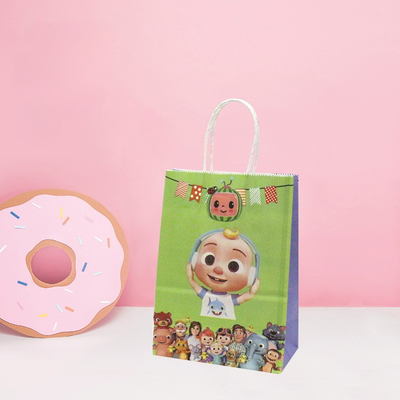 Cocomelons festa presente saco - Anime Merchandise Bag avaliação e preço