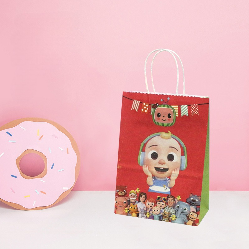 Cocomelons festa presente saco - Anime Merchandise Bag avaliação e preço