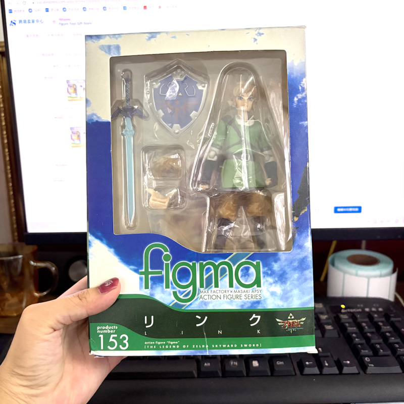 Figma 153 Zelda Figura Link Br - Good Smile Company Figma avaliação e preço