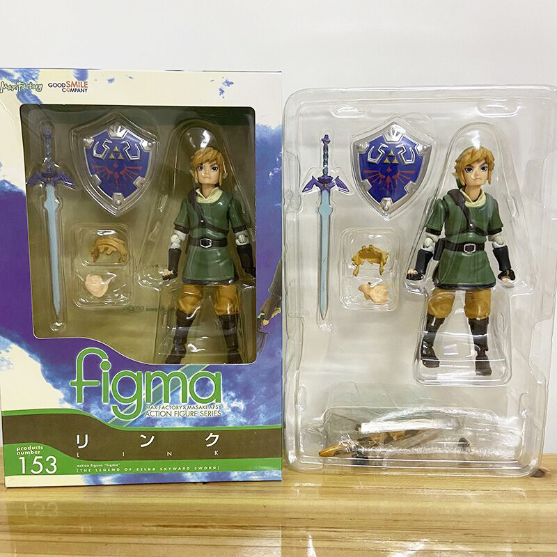 Figma 153 Zelda Figura Link Br - Good Smile Company Figma avaliação e preço