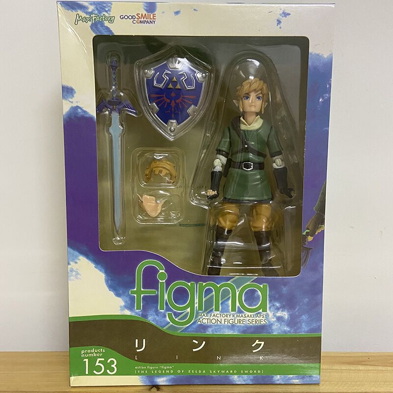 Figma 153 Zelda Figura Link Br - Good Smile Company Figma avaliação e preço