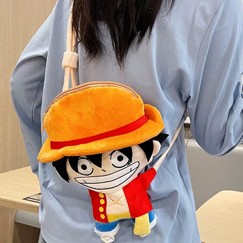 Nova Bolsa de Ombro de Pelúcia - Anime Merchandise Bag avaliação e preço